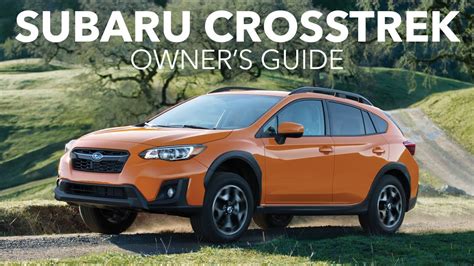 2014 Subaru XV Crosstrek Owners Manual